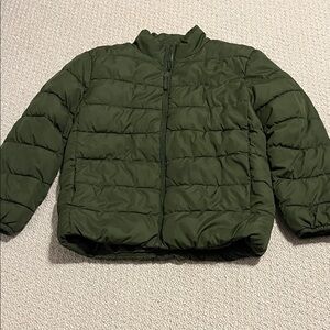 Children's Place Olive Green Puffer Jacket